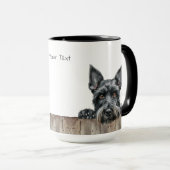Riant Schnauzer Dog Tasse (VorderseiteRechts)