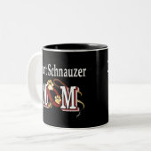 Riant Schnauzer Mama Tasse (Vorderseite Links)