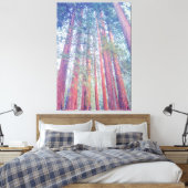 Riant Sequoias Leinwanddruck (Insitu (Schlafzimmer))