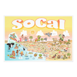 Riant SoCal Sunset Fotodruck