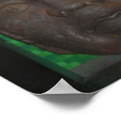 Riant Stone Head Poster (Ecke)