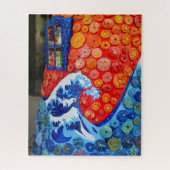 Riant Wave Jigsaw Puzzle (Vertikal)