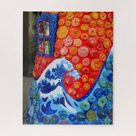 Riant Wave Jigsaw Puzzle (Vertikal)