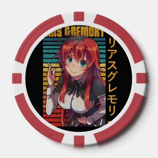 Rias Gremory Pokerchips (Vorderseite)