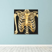 Rib Cage Leinwanddruck (Insitu (Holzboden))