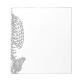 Rib Cage Notepad Notizblock (Vorderseite)