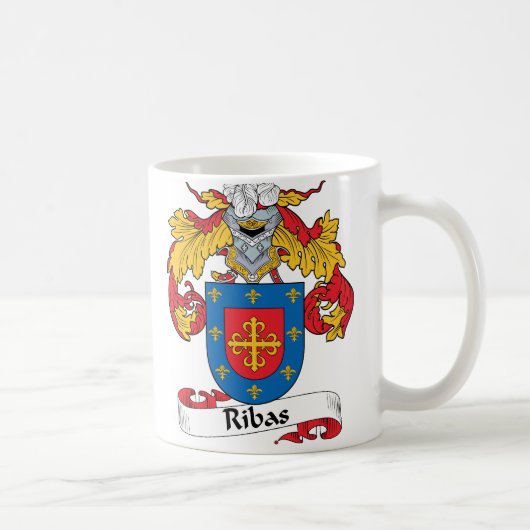 Ribas Familienwappen Kaffeetasse (Rechts)