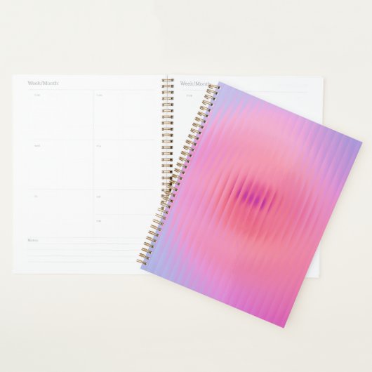 Ribbed с rosa Farbverlauf Planer (Anzeige)