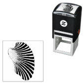 Ribbed Clam Muschel Permastempel (Beispiel)