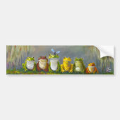 Ribbit Fluss Autoaufkleber (Vorne)