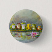 Ribbit Fluss Button (Vorderseite)