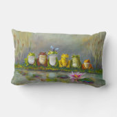 Ribbit Fluss Lendenkissen (Rückseite)
