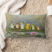 Ribbit Fluss Lendenkissen (Decke)