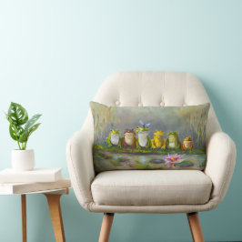 Ribbit Fluss Lendenkissen