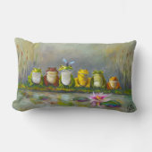 Ribbit Fluss Lendenkissen (Vorderseite)