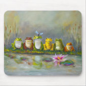 Ribbit Fluss Mousepad (Vorne)