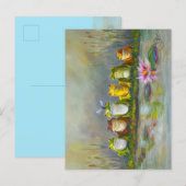 Ribbit Fluss Postkarte (Vorne/Hinten)
