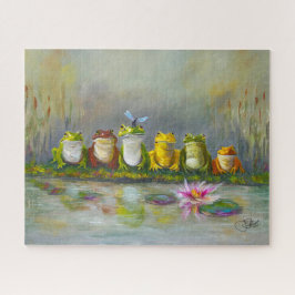 Ribbit Fluss Puzzle