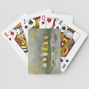 Ribbit Fluss Spielkarten