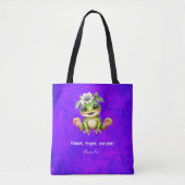 Ribbit Fright Delight Halloween Frosch Tasche (Vorderseite)