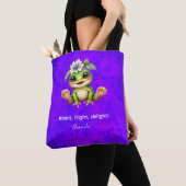 Ribbit Fright Delight Halloween Frosch Tasche (Von Nahem)