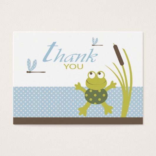 Ribbit TY Favor Tag B2 (Vorderseite)