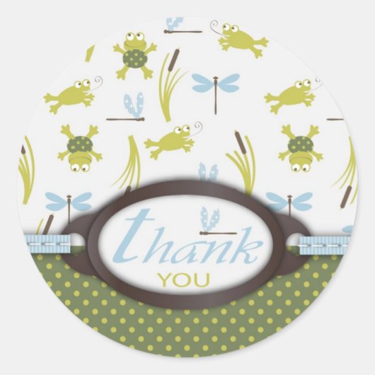 Ribbit TY Sticker (Vorderseite)