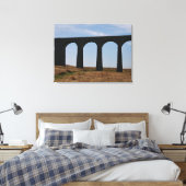 Ribblehead Viaduct Canvas Print Leinwanddruck (Insitu (Schlafzimmer))