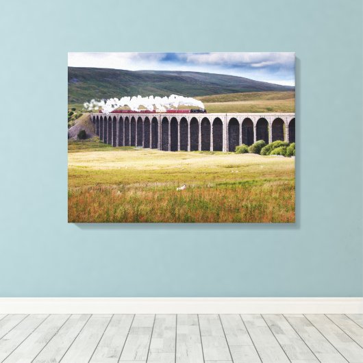 Ribblehead Viadukt Leinwand (Insitu (Holzboden))