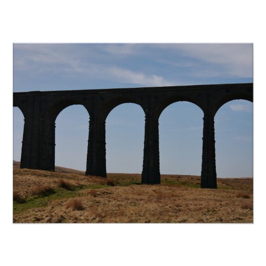 Ribblehead Viadukt Poster (Vorderseite)