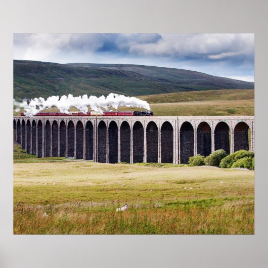 Ribblehead Viadukt Poster/Print Poster (Vorne)