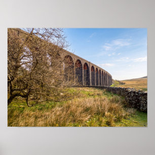 Ribblehead-Viadukt, Yorkshire Poster