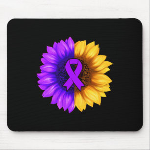 Ribbon Alzheimer's Awareness Drug Overdose Awarene Mousepad