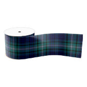 Ribbon - Blue & Green Tartan Ripsband (Spule)