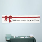 Ribbon Border rot + Ihr Backgr. Ideen Banner (Messeveranstaltung)