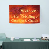 Ribbon Border rot + Ihr Backgr. Ideen Banner (Messeveranstaltung)