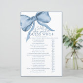 Ribbon Bow Brautparty Game (Stehend Vorderseite)