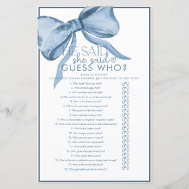 Ribbon Bow Brautparty Game