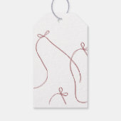 Ribbon Bows & Heart Balloons – Valentine’s Day Geschenkanhänger (Rückseite)