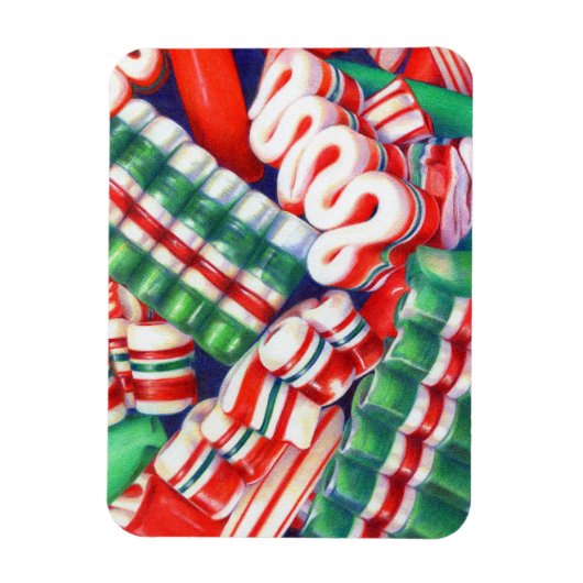 RIBBON CANDY 3x4 Flexible Magnet (Vertikal)