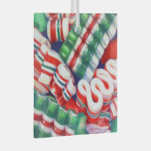 RIBBON CANDY Glas Square Ornament Ornament Aus Glas (Vorderseite Rechts)