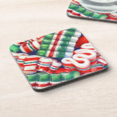 RIBBON CANDY Hard Plastic Untersetzer (Linke Seite)