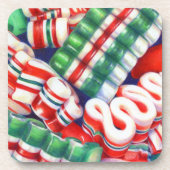 RIBBON CANDY Hard Plastic Untersetzer (Vorderseite)