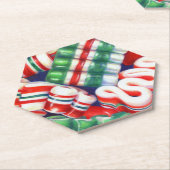 RIBBON CANDY Hexagon Paper Untersetzer (angewinkelt)
