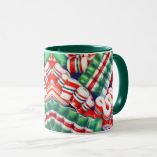 RIBBON CANDY Hunter Green Combo Tasse