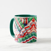 RIBBON CANDY Hunter Green Combo Tasse (Vorderseite Links)