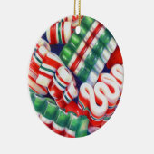 RIBBON CANDY Keramik Circle Ornament (Rechts)