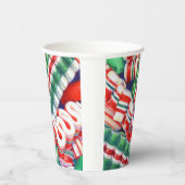 RIBBON CANDY Paper Cups Pappbecher (Rechts)