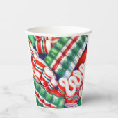 RIBBON CANDY Paper Cups Pappbecher (Vorderseite)