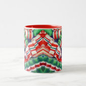RIBBON CANDY Red Two Tone Tasse (Mittel)